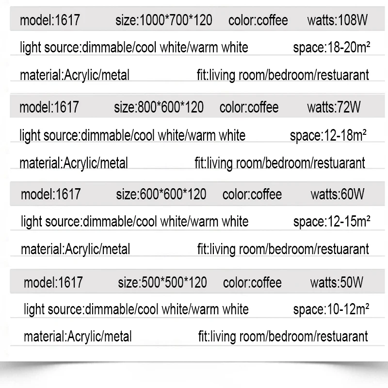 Новый минималистичный современный потолочный светильник led для гостиной спальни