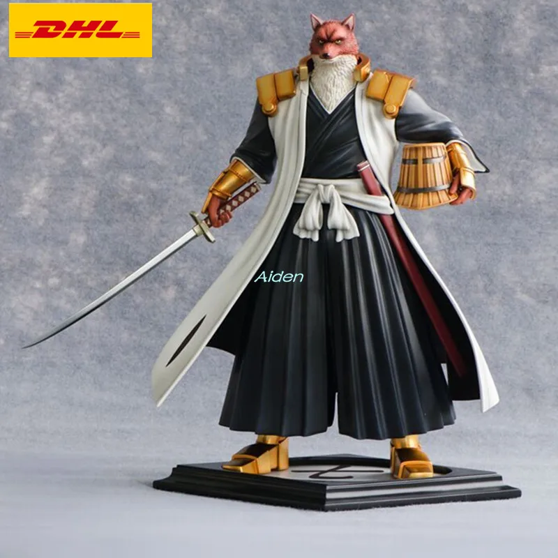 

15"BLEACH Statue Soul Society Bust Gotei 13 Full-Length Portrait Komamura Sajin GK Action Figure Collectible Model Toy BOX B1499