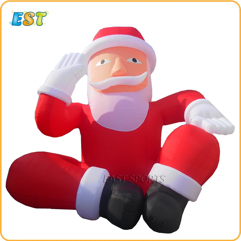 Hot sale outdoor oxford cloth decoration inflatable santa claus for Christmas party | Игрушки и хобби