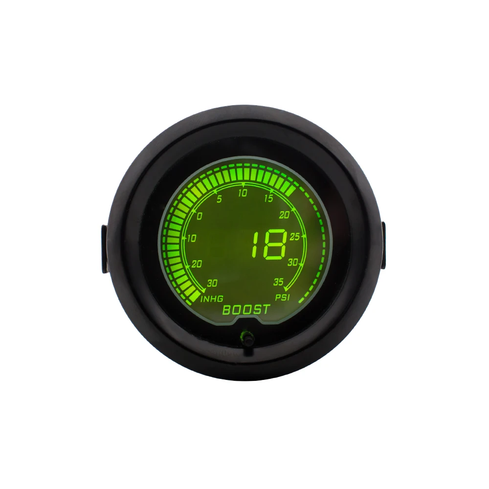 CNSPEED 2 &quot52 мм автомобиль EVO Auto Boost турбо датчик 30 ~ 35PSI ЖК дисплей 7 цветов давления