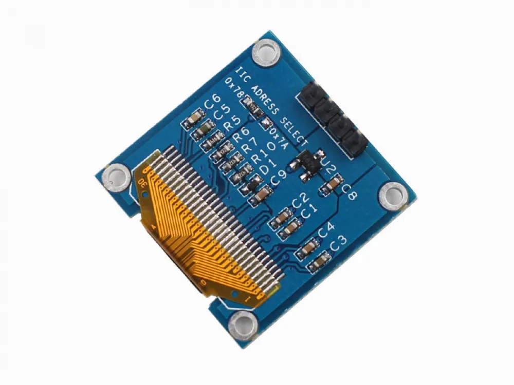 Модуль органического светодиода IIC 0 96 дюйма 96x64 совместимый с arduino|Запасные части|
