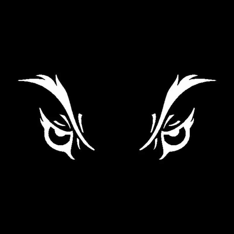 17 7*7 7 см персонализированные автомобильные наклейки Wolf Eeyes модный стиль цвет