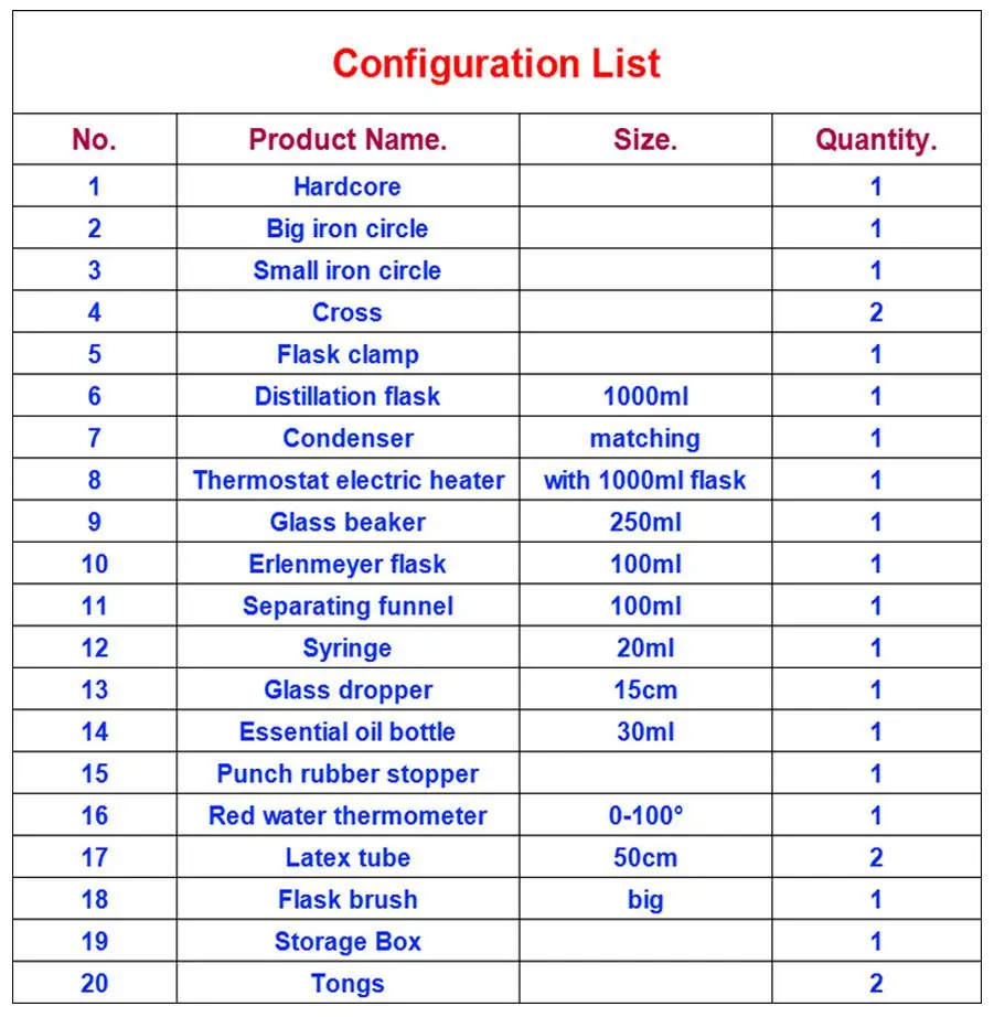Аппарат для лабораторной дистилляции 1000 мл 23 шт.|water distiller kit|kit distillationdistiller distillation |