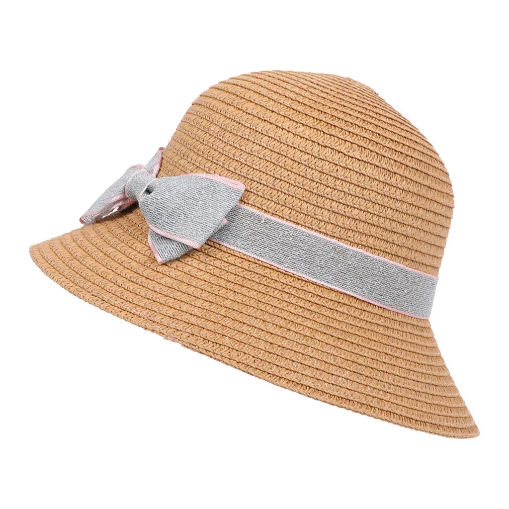 Летняя Шляпа casquette От 5 до 8 лет детей лук путешествия богемные шляпы пляжная шляпа от солнца бассейна кепки Snapback Gorra Hombre
