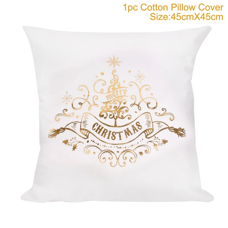 New Style Pillow 8 Рождественский чехол для подушки FENGRISE, рождественские украшения, Санта Клаус, Рождественский Декор для дома, новогодний, Прямая поставка - Цвет: New Style Pillow 8