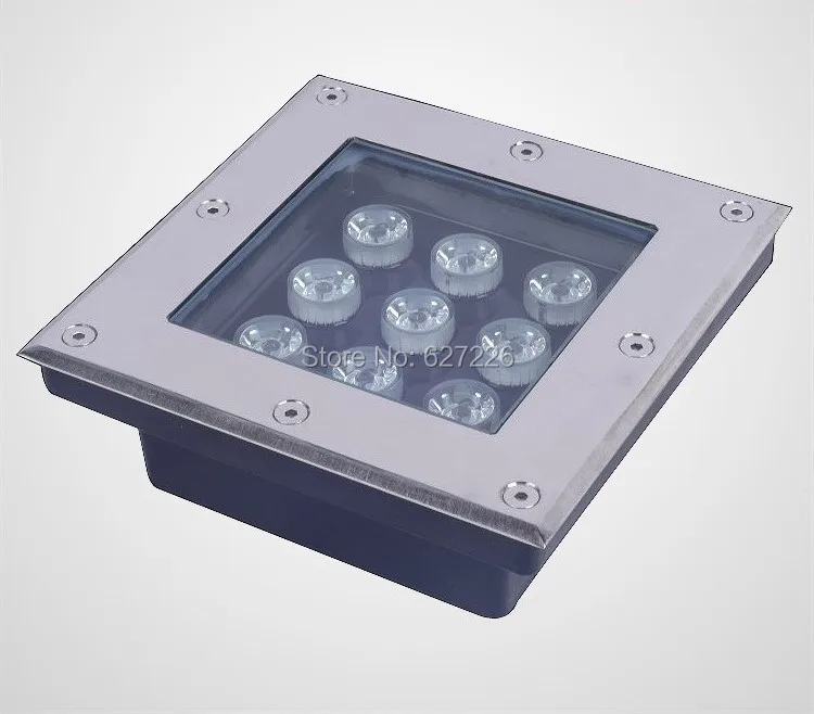 Прямая продажа с завода квадратные светодиодсветодиодный подземные лампы 85 265 В