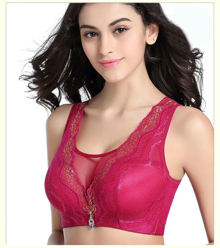Женский бюстгальтер с чашкой пуш ап глубоким V образным вырезом|plus size bra|size bracotton