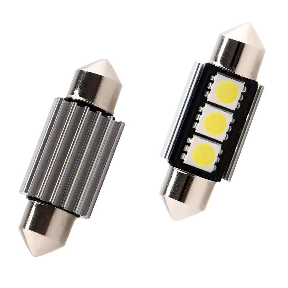 10 штук лампада Torpedo De Led подавитель 3smd 36 мм|lampada torpedo led|lampada led torpedocanceler |