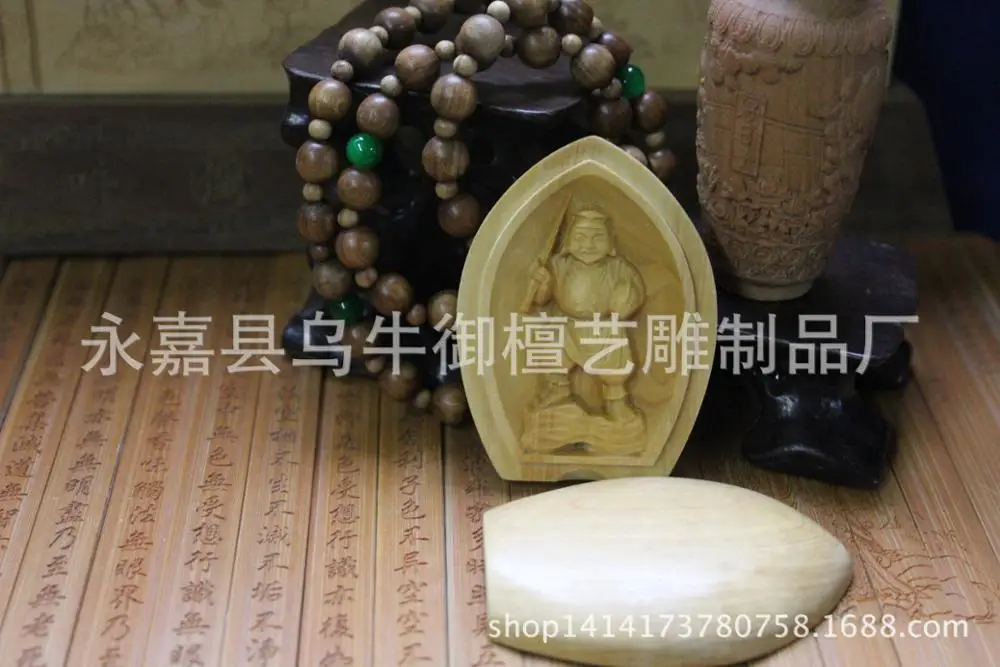 

Производители продают lobular резьба из самшита crafts boutique благовония Будды шкатулка с Буддой box seven Fu Hui Bishou