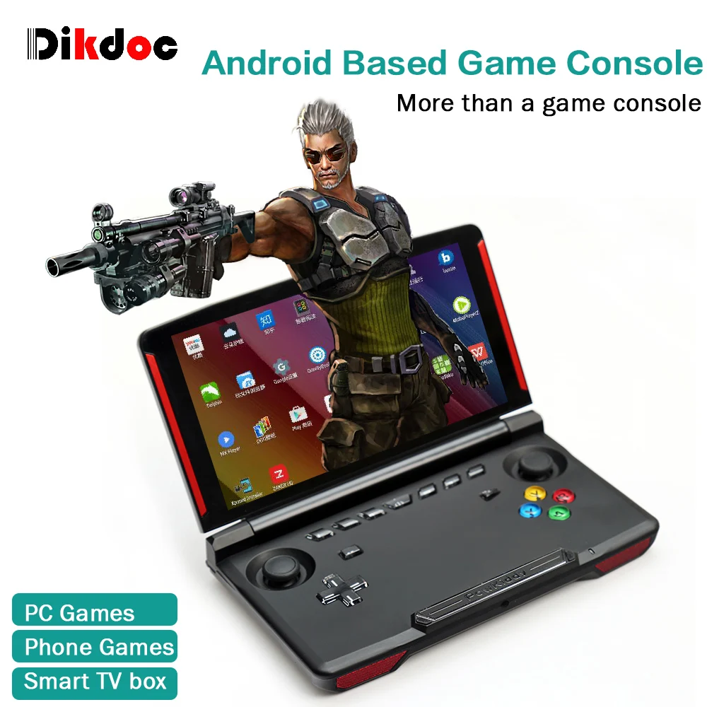 5,5 дюймов на базе Android портативная игровая консоль поддержка телефона игры ПК игры PUBG PS FC 16 smulaters HDMI выход также Смарт ТВ коробка