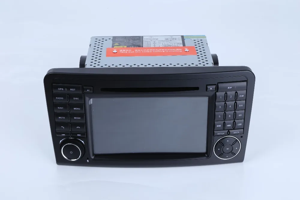Автомагнитола DVD android 9,0 HD1024X600 четырехъядерный для Mercedes ML class W 164 2005-2012 GL class X164 2005-2012 wifi OBD 3g wifi