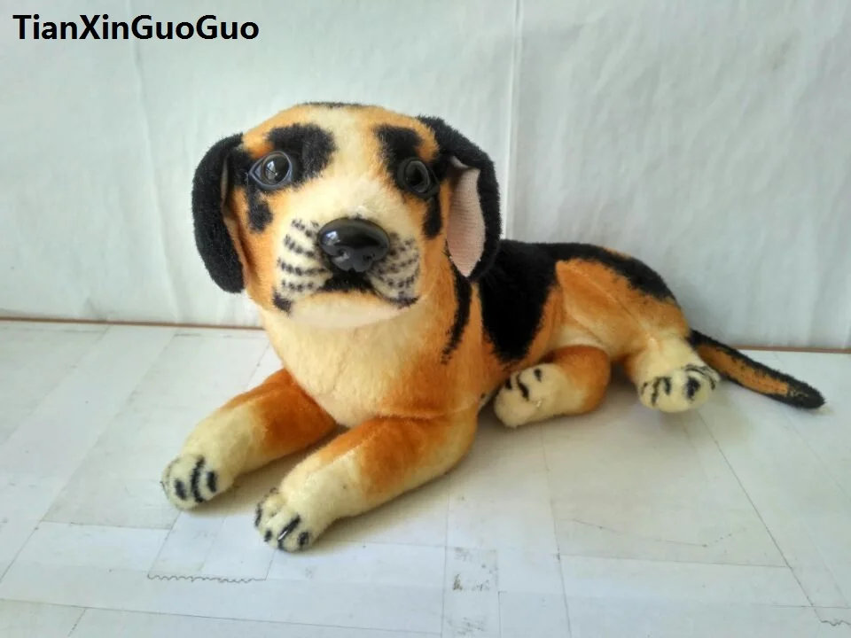 

about 30cm prone wolfhound dog shepherd plush toy soft doll baby toy birthday gift b1807