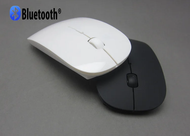 Беспроводная Bluetooth 3,0 Беспроводная мышь Бесшумная оптическая мини-мышь 1000-1800 dpi для ПК и ноутбука