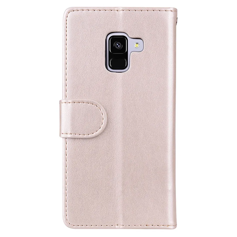 Роскошный чехол для samsung Galaxy j2Pro A8 A5 S9 S8 S7 S6 S5 A3 j5 j3 Prime кошелек модные Единорог Небесно Ретро Чехол E23G
