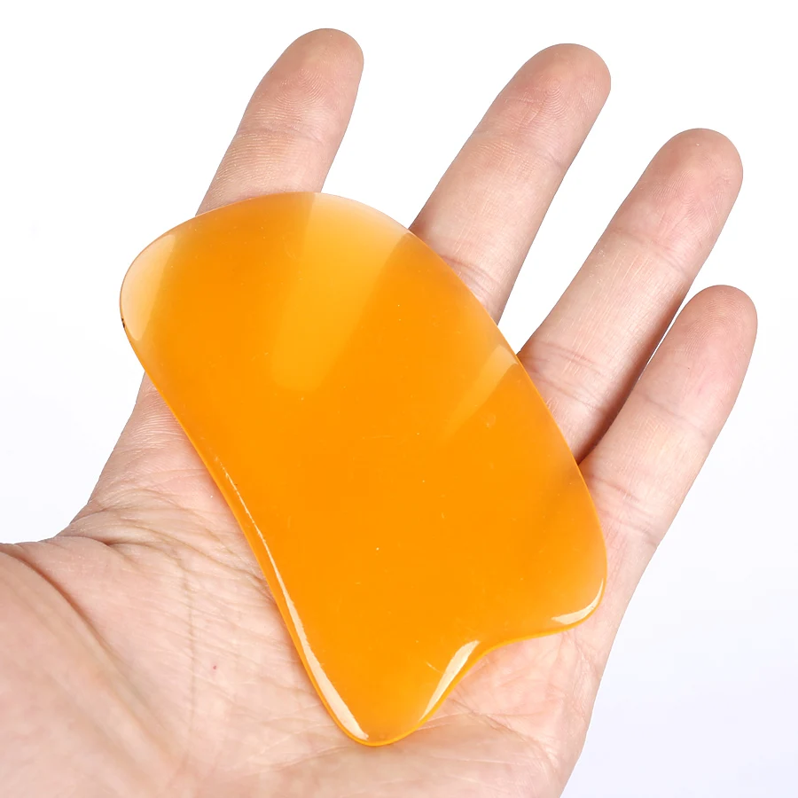 

Health Care Massage Body Gua Sha Facial Care Treatment Guasha Scraping Neck Back Head Natural Resin Body Relaxation Tool