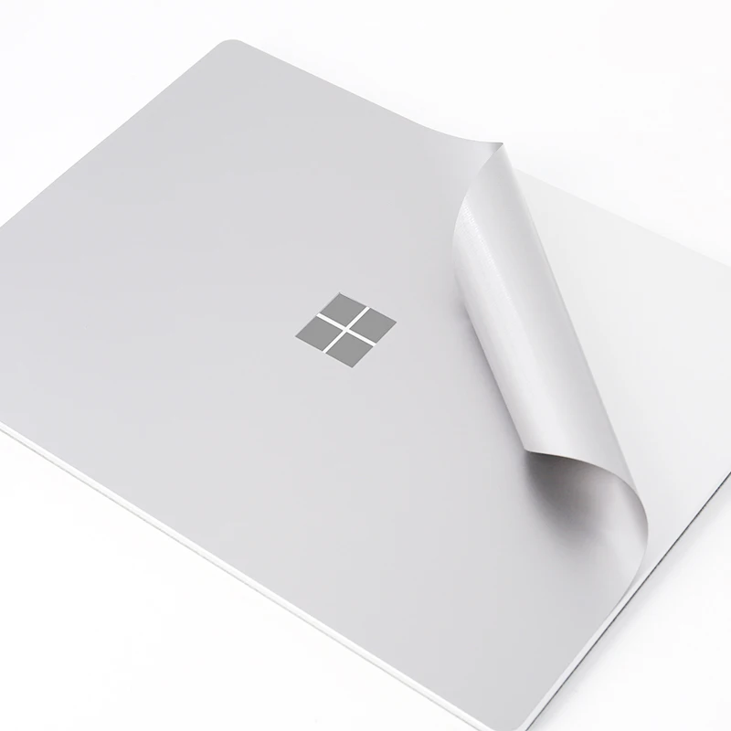 Наклейки на корпус ноутбука для Microsoft серебристые Защитные Чехлы точно подходят