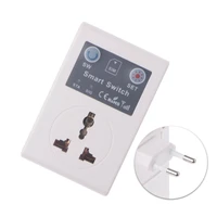 euuk 220v phone rc remote wireless control smart switch gsm socket power plug for home household appliance hot sale l15