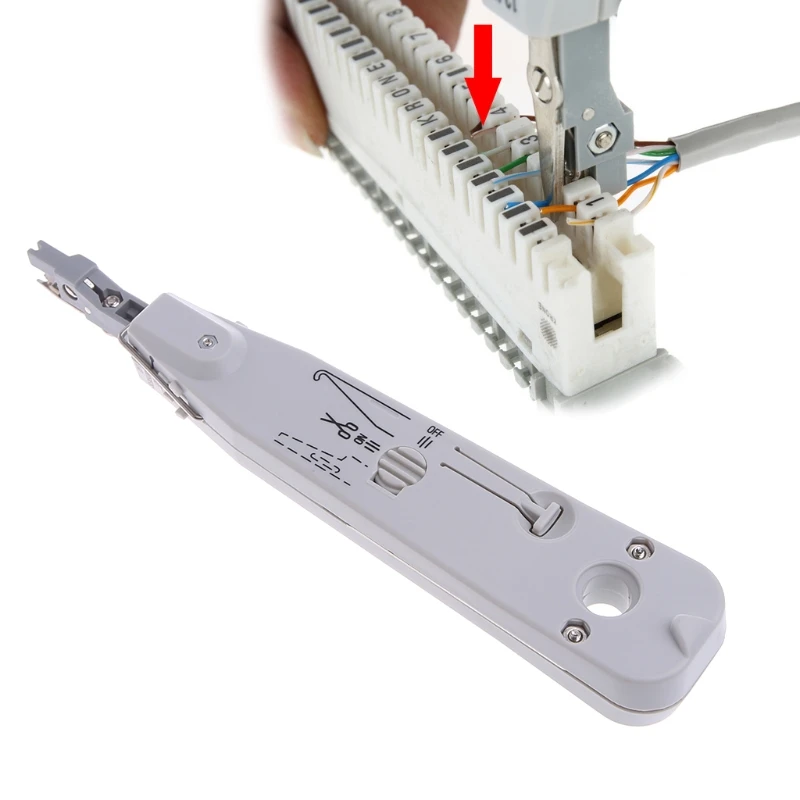 Сетевая коммутационная панель Ethernet лицевая инструмент RJ11 RJ45 Cat5 с датчиком X6HA |