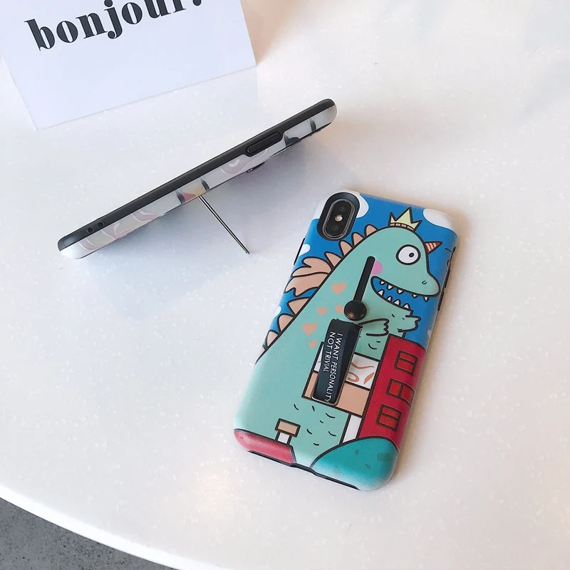 Мультфильм Мелкие животные Чехлы для Apple iphone X XR XS 10 Max демонстрационный держатель