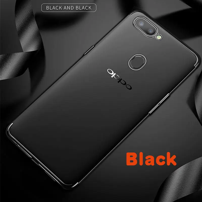 Black OPPO R15 Pro Чехол OPPO R15Pro задняя крышка роскошный противоударный силиконовый чехол для телефона OPPO R15 Pro R 15 Pro Fundas Coque 6,28 - Цвет: Black