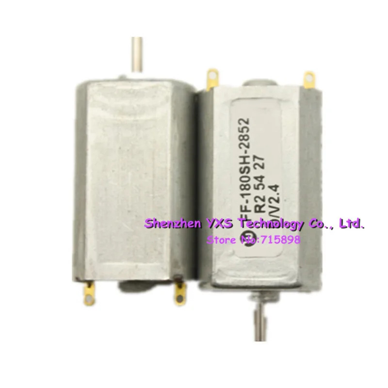 10 шт./лот FF 180SH 180 мотор игрушечная щётка DC 2 4 V 2852 R2 54 27 D/V2.4 размер 12 мм|motor dc|motor toymotor |
