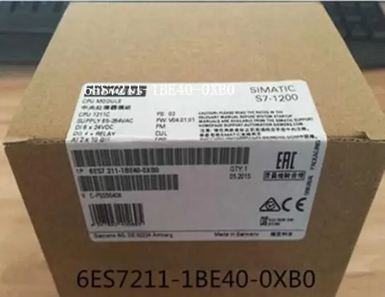 Смартфон SIMATIC процессор 1211C компактный Оригинальный Новый 6ES7211-1BE40-0XB0 |