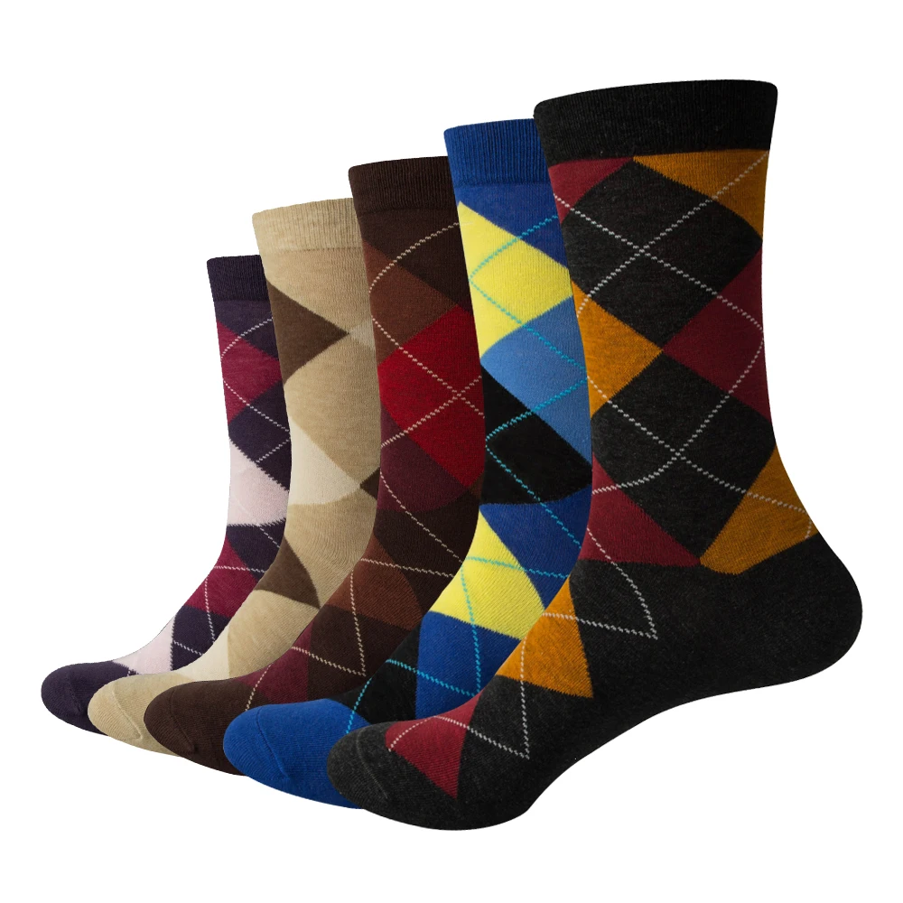 Парные мужские носки из чесаного хлопка 5 парт|combed cotton socks|cotton sockssocks funny |