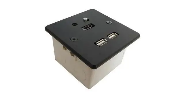 1*3 5 аудио 1 * Bluetooth HDMI USB зарядка алюминиевые настенные тарелки с bluetooth и зарядкой