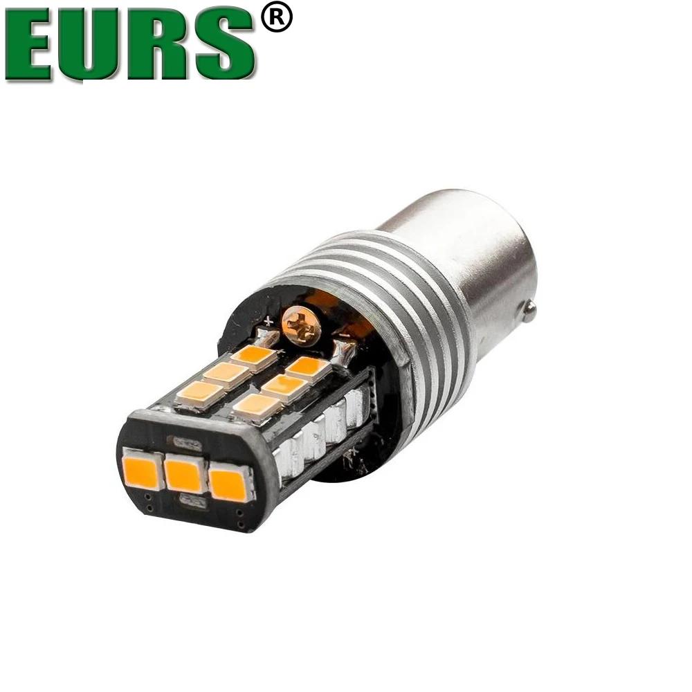EURS 2 шт. белый желтый красный 1156 P21W 7506 BA15S светодиодный задний фонарь для мотоцикла