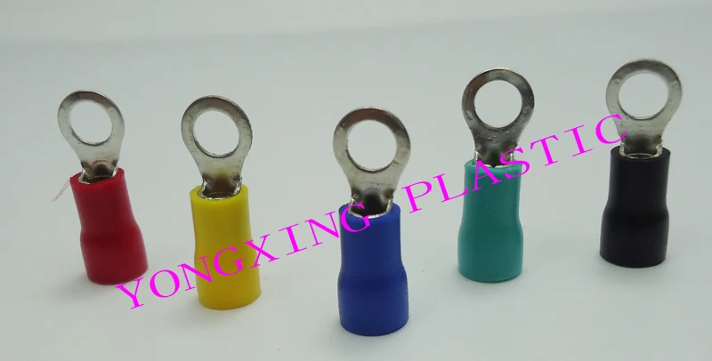 

2016 new freeshipping 50PCS/lot pre-insulating terminal RV1.25-3 22-18AWG(0.5-1.5 square meter) wire connector