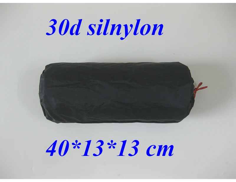 30d silnylon Высокое качество Прочный 40*13*13 см цвет черный Палатка аксессуары вещи