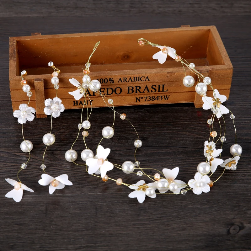 2 шт. свадебные украшения для волос с жемчугом и кристаллами|crystal hair accessories|wedding