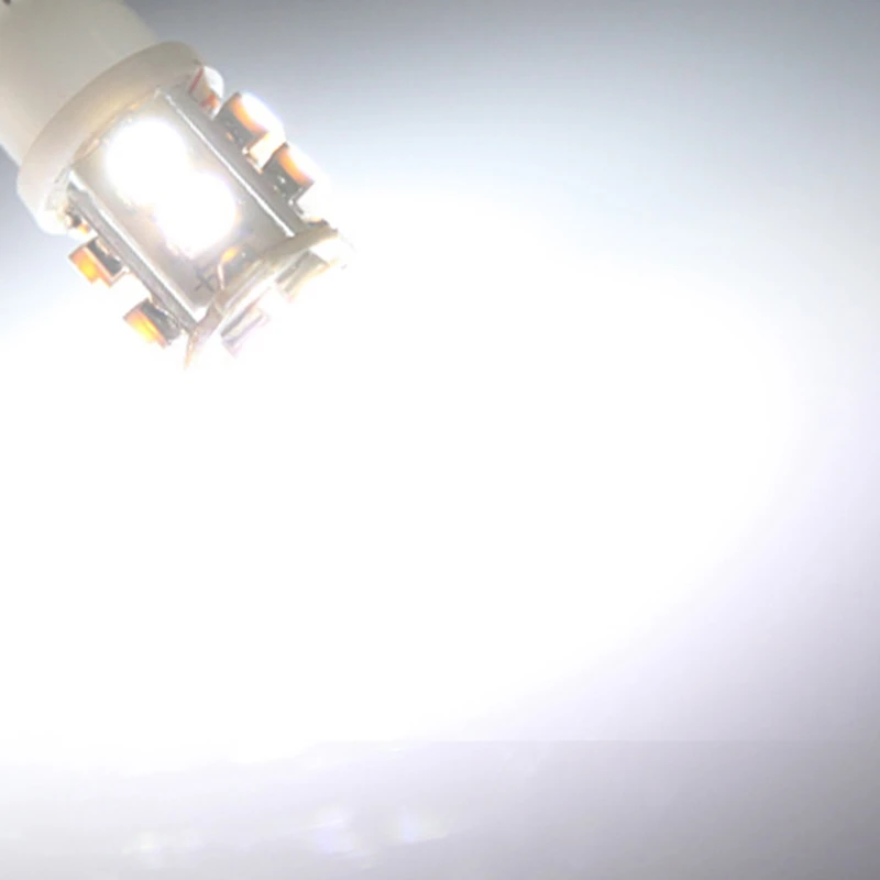10 шт./партия Автомобильный светодиодный фонарь T10 W5W 168 194 SMD 3528 цветной для