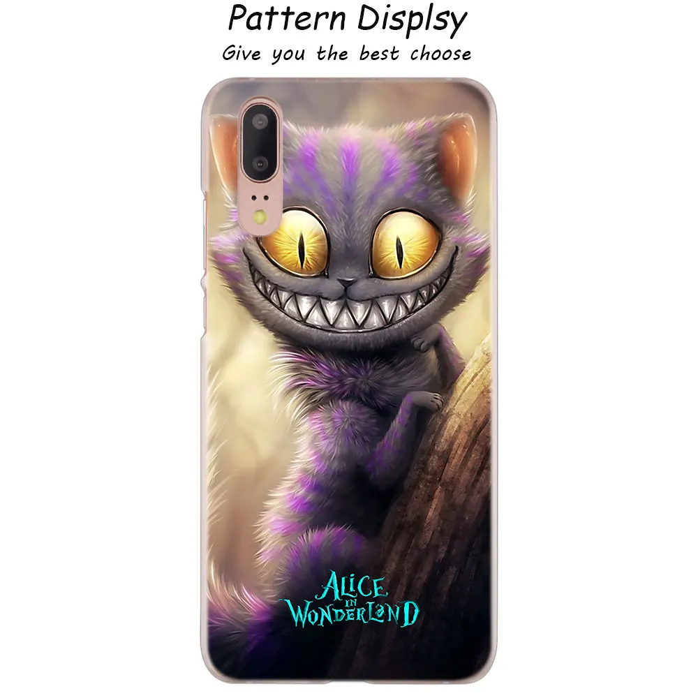014 MLLSE Алиса в стране чудес Чеширский кот Модный чехол для huawei P30 P20 P10 P9 P8 Lite P30 P20 Pro Mini P Smart Plus - Цвет: 014