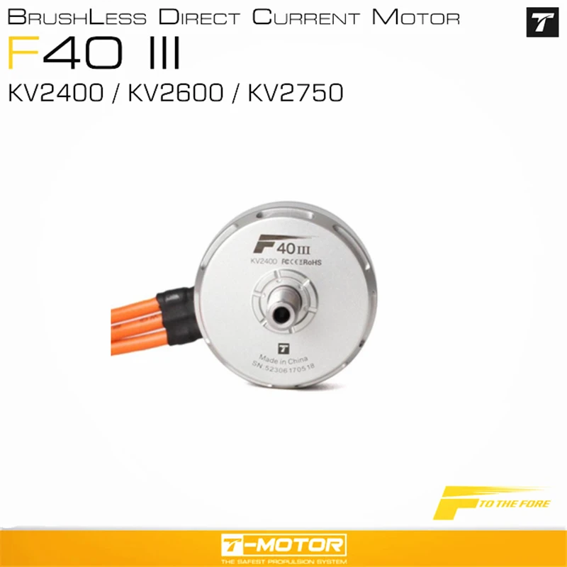 T-Motor F40 III 2306 2400KV 2600KV 2750KV бесщеточный мотор для 210 220 250 260 RC моделей Мультикоптер
