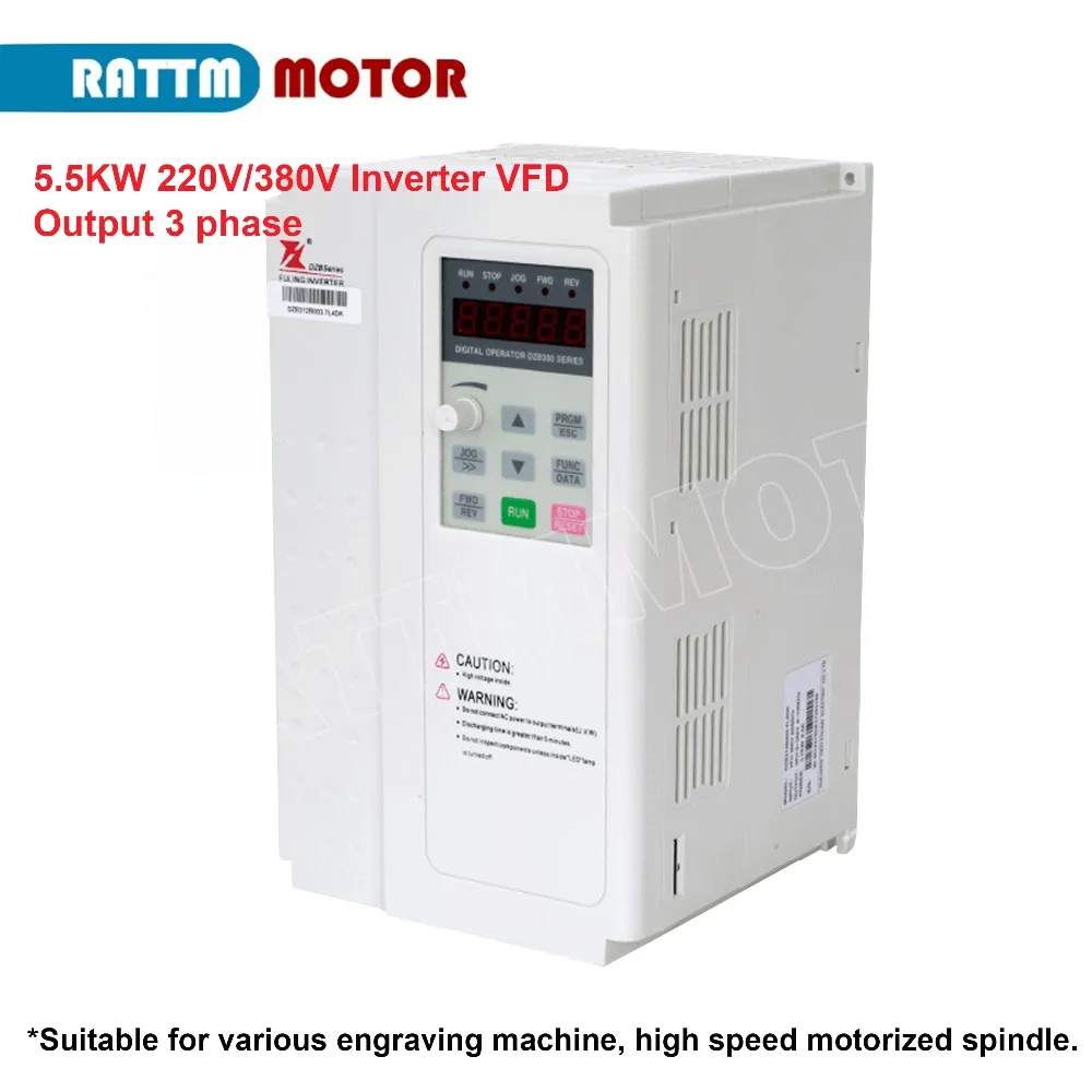 ЕС корабль цзяочжоу 5.5KW 380V 3HP переменный преобразователь частоты VFD Выход 1000 Гц