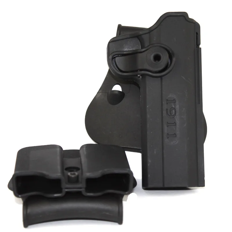 Военная армейская 1911 кобура для пистолета и двойная журнала подходит в стиле
