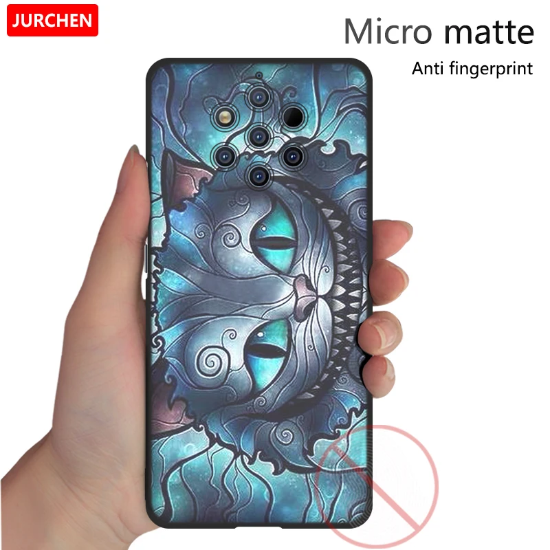 Мультяшный чехол JURCHEN для телефона Nokia 9 PureView силиконовый мягкий из ТПУ Pure View