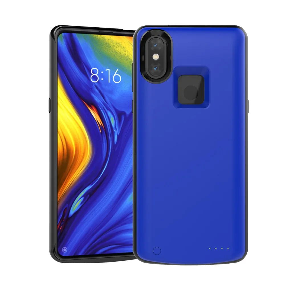 Внешний аккумулятор 6500 мАч чехол для зарядного устройства Xiaomi Mi Mix 3 внешнего