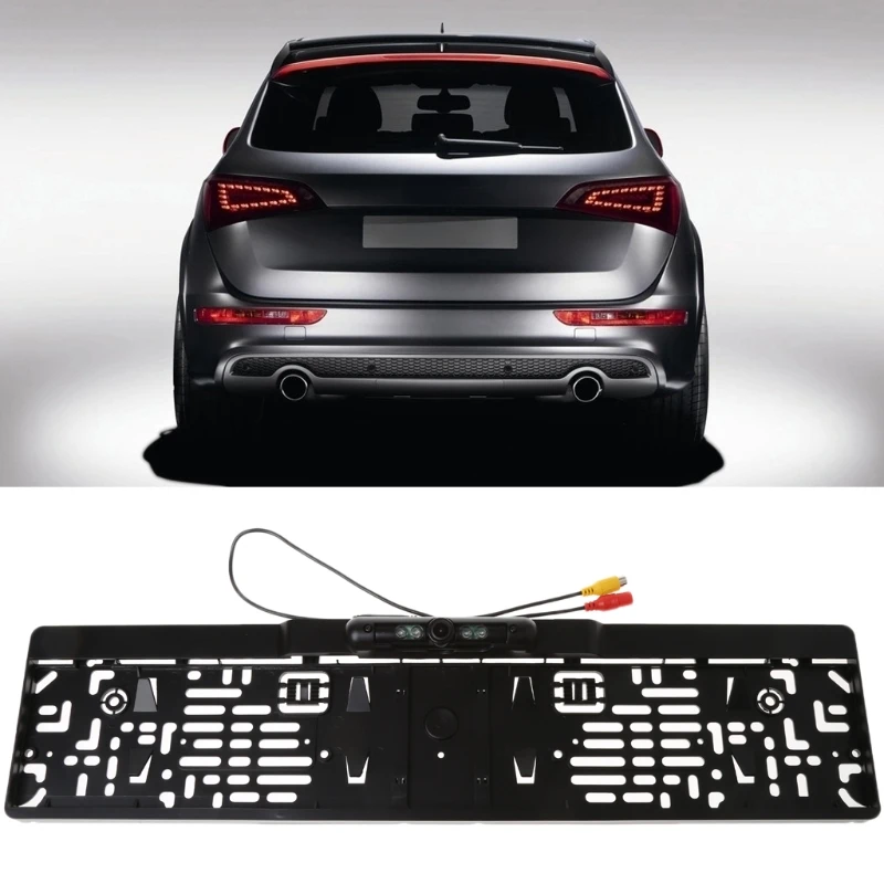 

Водонепроницаемая рамка номерного знака автомобиля камера заднего вида светодиодный светильник ночного видения