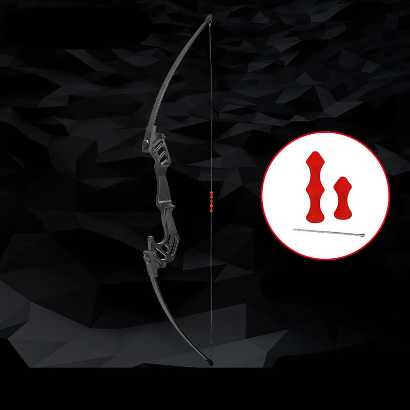 Прямой лук для правой руки 35 фунтов полный охотничий рыбалки стрельба из лука 53