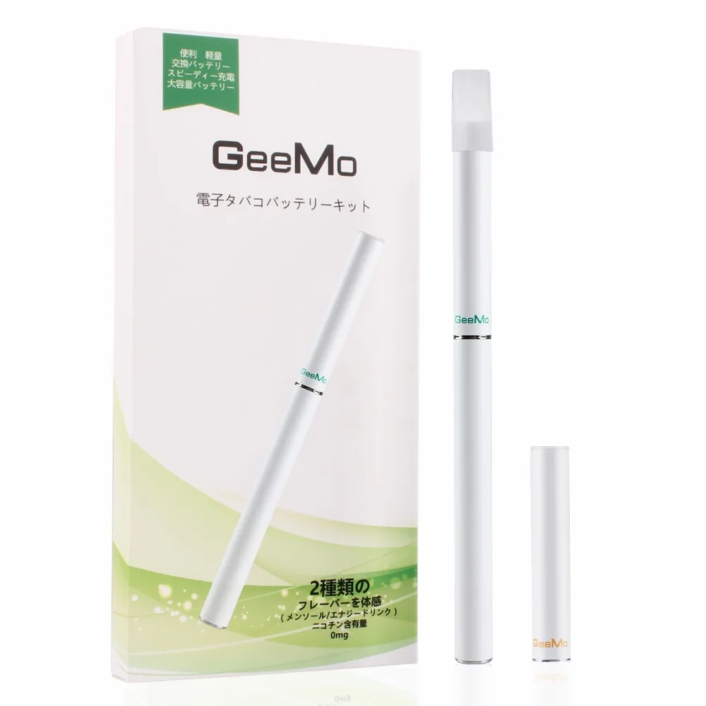 GeeMo GXT-1W белый электронной сигареты Батарея моды 280 мАч Vape пера электронная