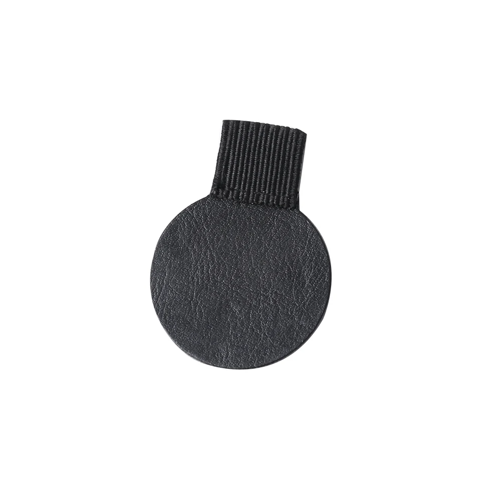 Type 2 black 4 шт./Партия Красочные самоклеющиеся кожаные ручки клип карандаш эластичная петля для ноутбуков журналов клипборды многофункциональный держатель для ручек - Цвет: Type 2 black