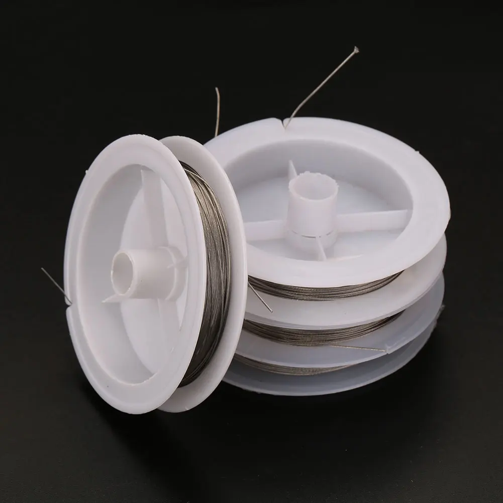 Рыболовная леска с защитой от укуса 10 м стальной шнур трос Троллинг для улицы