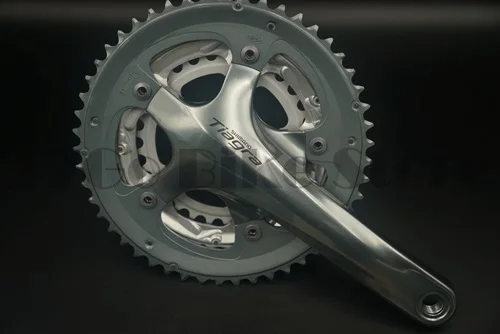 SHIMANO Тиагра шатуны 3x10 скорость FC-4603 кривошипно 50/39/30 серебро 175 мм 172 5 | Спорт и