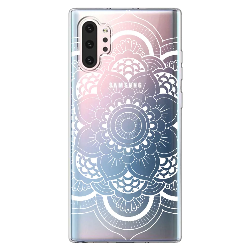 bdfuguih Мандала кружевное платье с цветочным рисунком в виде ракушки для samsung Galaxy Note 10 Pro для samsung Galaxy A70 A60 A50 A40 A30 A20e с рисунком мягкий чехол - Цвет: bdfuguih