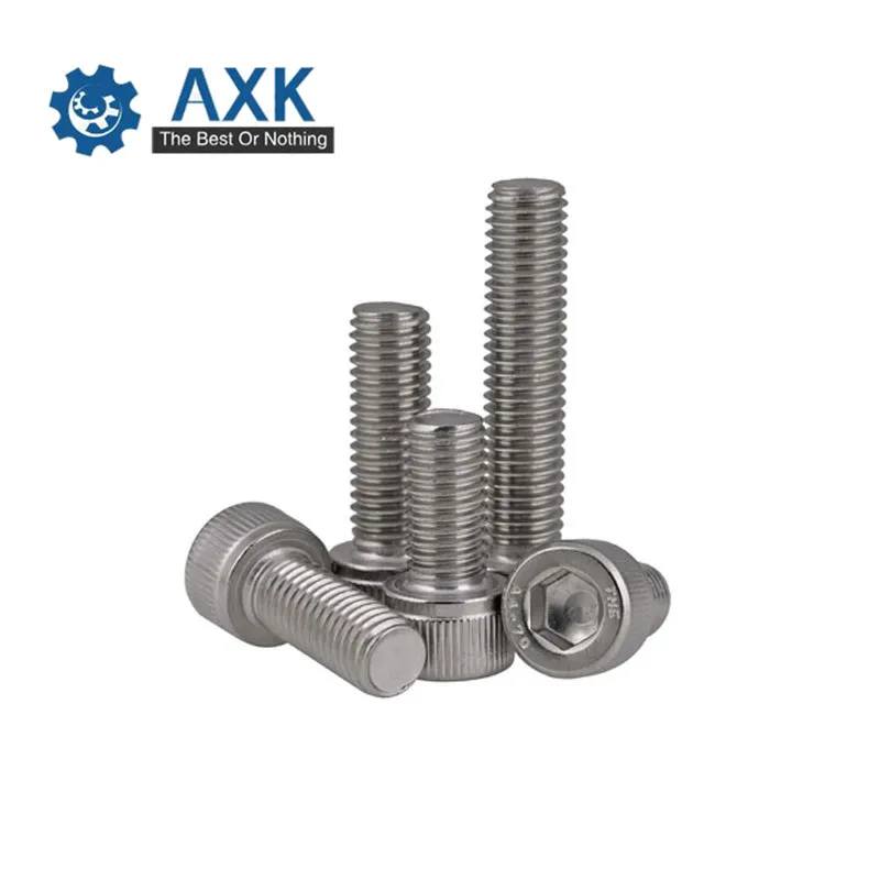 

Screw Bolts Head Cap Hex Socket 304 Stainless Steel 50pcs 10pcs 4-50 Mm Machine Round Stainlness Under High Quality Service