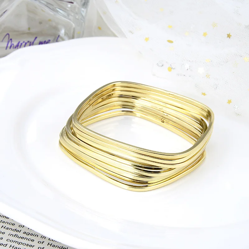 Модные женские золотые браслеты и Летние Стильные винтовые для женщин со