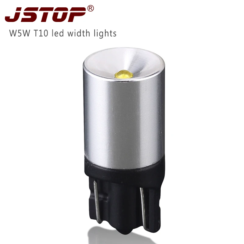 

JSTOP t10 led 12v W5W light t10 car светильник w5w led white 12v light s car 6000K авто лампы w5w XBD Q5 high power светодиодные сигнальные лампы светильник s
