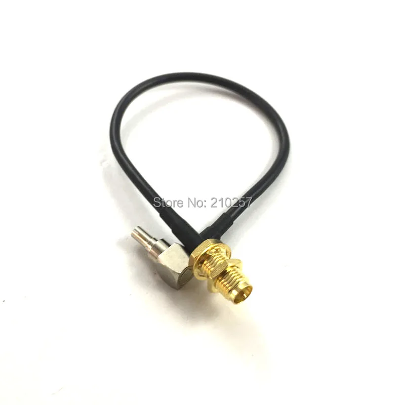 Коннектор гнездовой Crc9-Rp-Sma 1 шт. RG174 15 см кабель для модема Huawei 4G | Мобильные